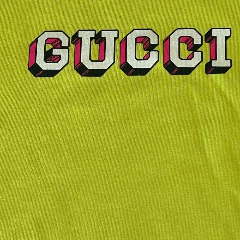 Gucci Vibrant Yellow Crewneck NWT